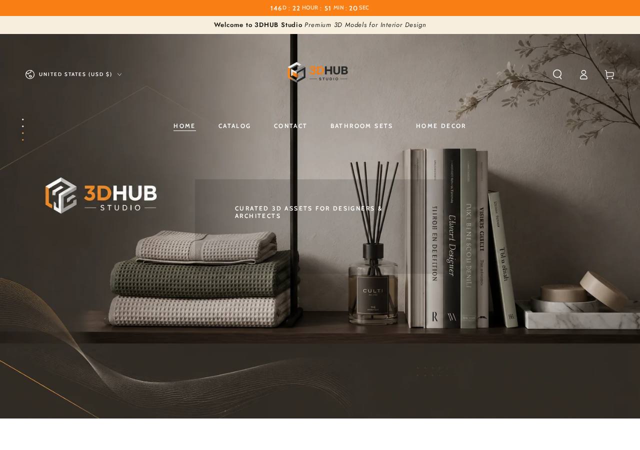 3dhub.top store homepage preview