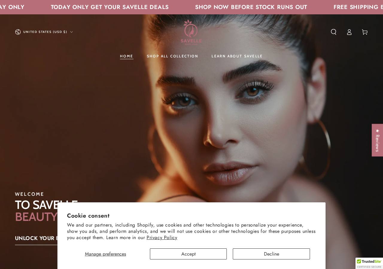 savelle.store store homepage preview